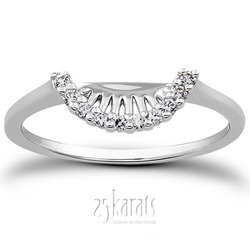 0.10 ct. Diamond Bridal Ring thumbnail 1