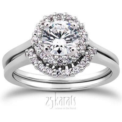 0.10 ct. Diamond Bridal Ring thumbnail 4