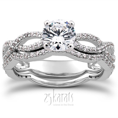 0.22 ct. Diamond Bridal Ring thumbnail 5