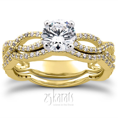 0.22 ct. Diamond Bridal Ring thumbnail 6