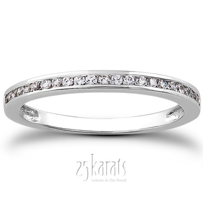 Classic Channel Set Petite Wedding Band(0.17 ct. tw.)