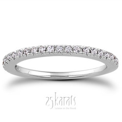 Pave Set Diamond Band(0.22 ct. tw.)