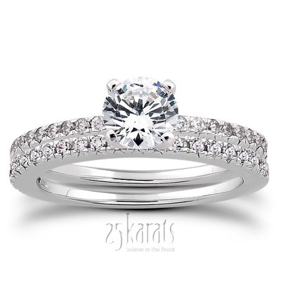 Pave Set Diamond Band(0.22 ct. tw.) thumbnail 5