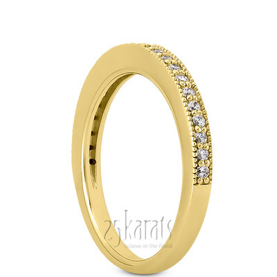 Diamond Mill Grained Bridal Ring(0.23 ct. tw.) thumbnail 4