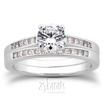 0.30 ct. tw. Diamond Bridal Ring thumbnail 5