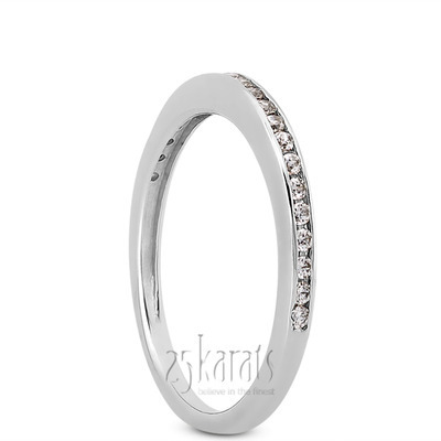Petite Channel Set Wedding Band(0.21ct. tw.) thumbnail 2