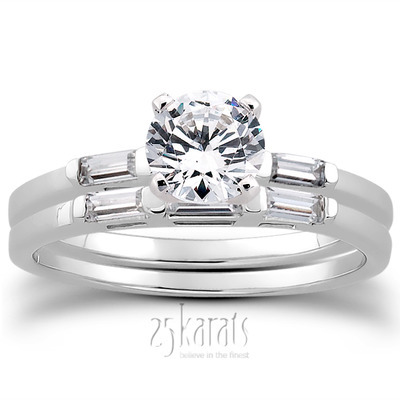0.17 ct. tw.  Diamond Bridal Ring thumbnail 5