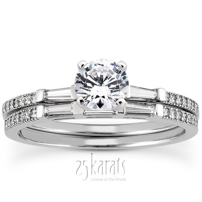 0.21 ct. tw. Diamond Bridal Ring thumbnail 5