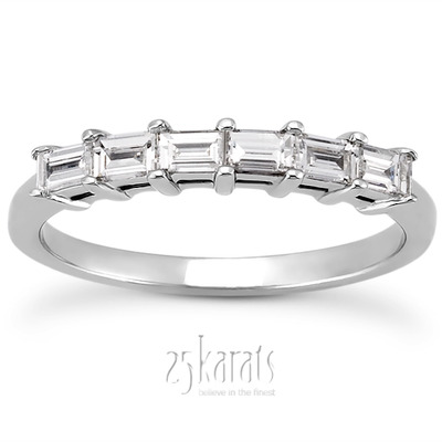 14K white gold 0.54 ct. tw. Diamond Bridal Ring - main view