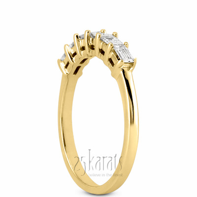 14K white gold 0.54 ct. tw. Diamond Bridal Ring - alternate view 4