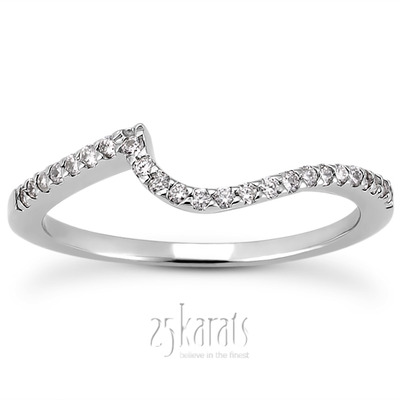 0.12  ct.  Diamond Bridal Ring