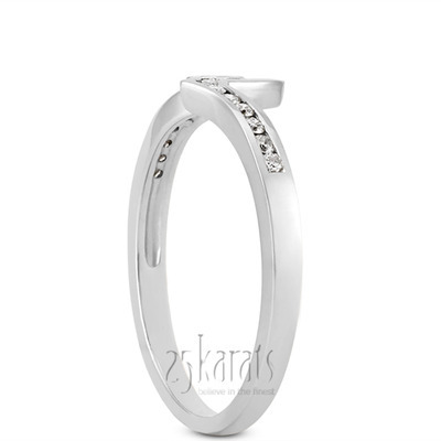 0.135  ct.  Diamond Bridal Ring thumbnail 3