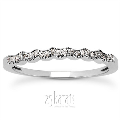 0.055  ct.  Diamond Bridal Ring
