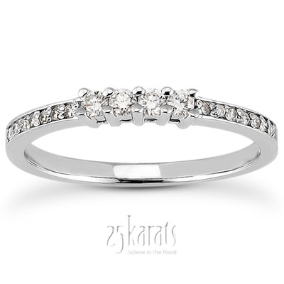 0.27  ct.  Diamond Bridal Ring - view 1