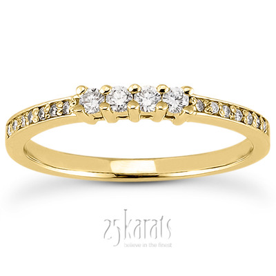 0.27  ct.  Diamond Bridal Ring - view 2