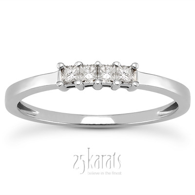 0.2  ct.  Diamond Bridal Ring - view 1