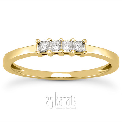 0.2  ct.  Diamond Bridal Ring - view 2