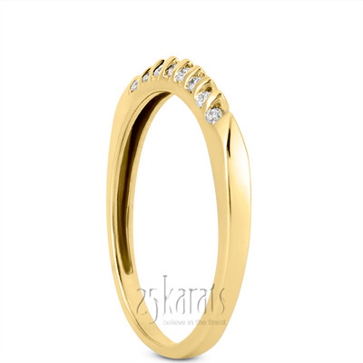 14K white gold 0.12 ct. Diamond Bridal Ring 2 - alternate view 4