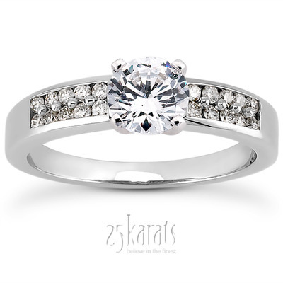 Diamond Bridal Ring (0.20 ct. tw.) 6 thumbnail 15