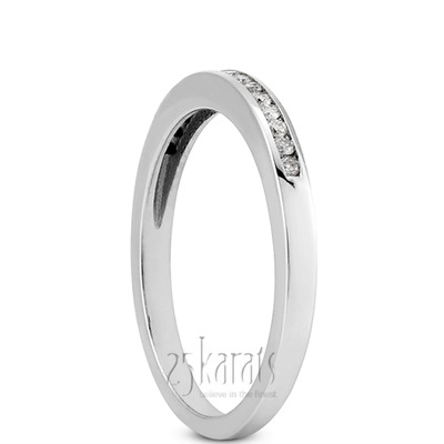 14K white gold 0.15 ct. Diamond Bridal Ring 2 - alternate view 3