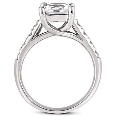 Princess Cut Diamond Engagement Ring (0.20 t.c.w.) thumbnail 2