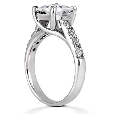 Princess Cut Diamond Engagement Ring (0.20 t.c.w.) thumbnail 3