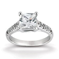 Round Cut Diamond Engagement Ring (0.20 ct.tw.)