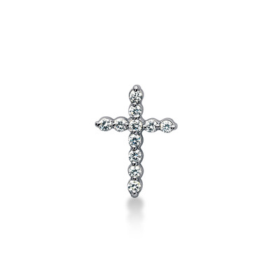 0.55ct. Christian Diamond Cross Pendant