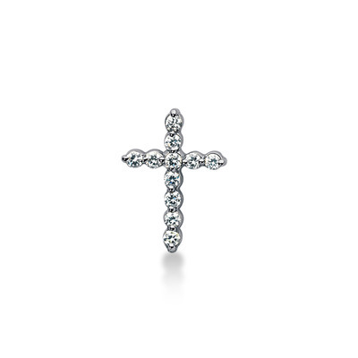 0.55ct. Christian Diamond Cross Pendant - view 1 of 1