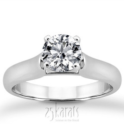 Diamond Solitaire Engagement Ring