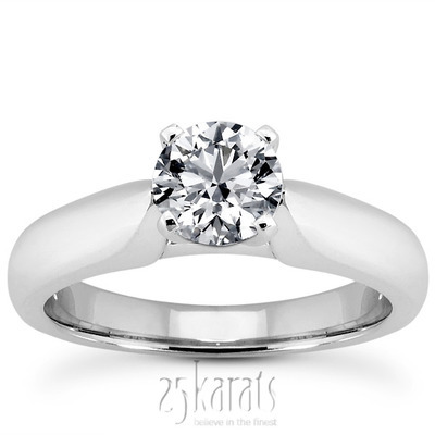 Prong Set Solitaire Diamond Engagement Ring 2 thumbnail 13