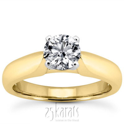 Prong Set Solitaire Diamond Engagement Ring 2 thumbnail 24