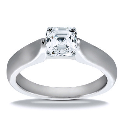 Prong Set Solitaire Diamond Engagement Ring 2 thumbnail 1