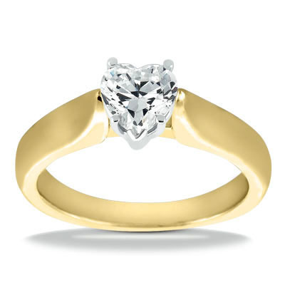 Prong Set Solitaire Diamond Engagement Ring 2 thumbnail 9