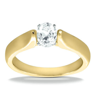 Prong Set Solitaire Diamond Engagement Ring 2 thumbnail 7