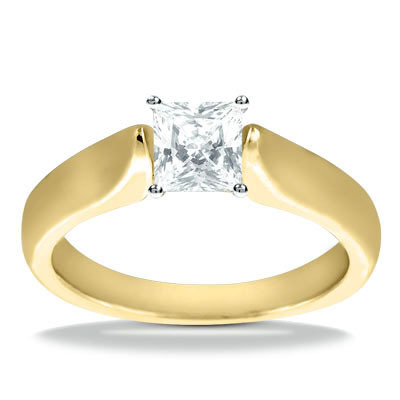 Prong Set Solitaire Diamond Engagement Ring 2 thumbnail 5