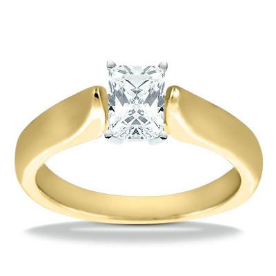 Prong Set Solitaire Diamond Engagement Ring 2 thumbnail 4