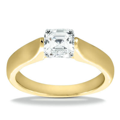 Prong Set Solitaire Diamond Engagement Ring 2 thumbnail 2