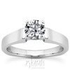 Six-Prong Solitaire Diamond Engagement Ring