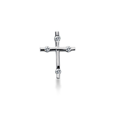 0.28 ct. Diamond Cross Pendant - view 1 of 1