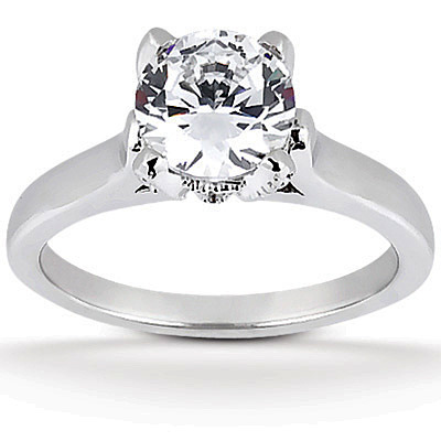 0.50 ct. Fancy Solitaire  Diamond Engagement Ring