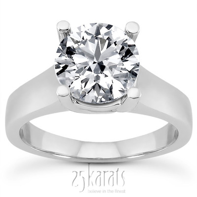 1.50 ct. Round Cut Solitaire Diamond Bridal Ring - view 2