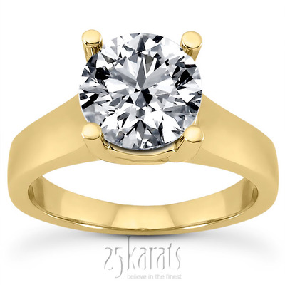 1.50 ct. Round Cut Solitaire Diamond Bridal Ring - view 3