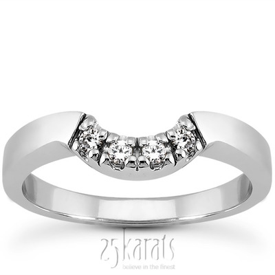 0.06 ct. Diamond Bridal Ring - view 2