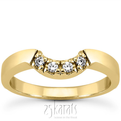 0.06 ct. Diamond Bridal Ring - view 3