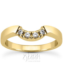 0.06 ct. Diamond Bridal Ring thumbnail 3