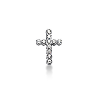 0.44 CT Diamond Cross Pendant