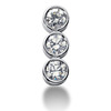 1.05 ct. Three Stone Diamond Journey Pendant