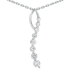 0.50 CT Diamond Pendant thumbnail 1