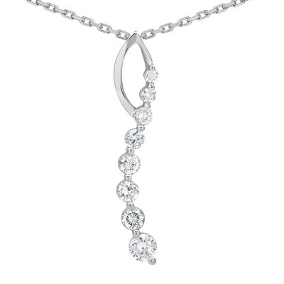 0.50 CT Diamond Pendant - view 1 of 2